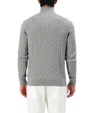 TOMMY HILFIGER TH  Pull &agrave; col roul&eacute; chin&eacute; gris moyen - Pulls pour hommes - 3
