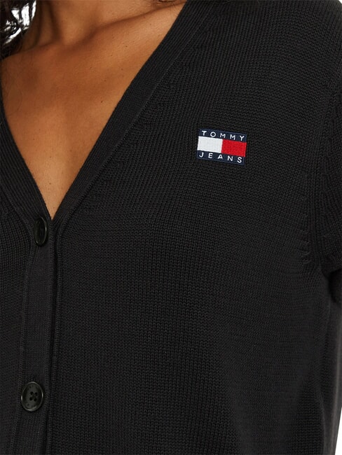 TH JEANS cardigan en coton noir - Chandails pour femmes