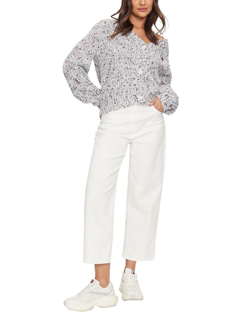 TH JEANS Cardigan blanc ancien - Chandails pour femmes