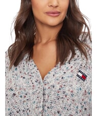 TOMMY HILFIGER TH JEANS Cardigan blanc ancien - Chandails pour femmes - 4