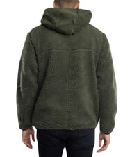 TOMMY HILFIGER TH JEANS Sweat-shirt &agrave; poche et capuche vert fatigue - Pulls molletonn&eacute;s - 3