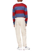 TOMMY HILFIGER TH KIDS Pantalon multi-poches beige classique - Pantalons pour enfants - 3