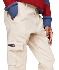 TOMMY HILFIGER TH KIDS Pantalon multi-poches beige classique - Pantalons pour enfants - 5