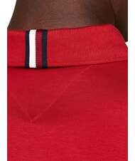 TOMMY HILFIGER TH polo &agrave; manches courtes magma noir - chemise polo - 4