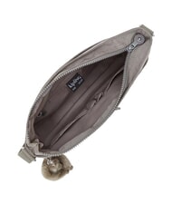 KIPLING NEW ANGIE Sac port&eacute; &eacute;paule multipoches gris - Sacs pour Femme - 3
