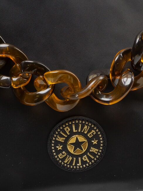 NEARY BP Sac &agrave; main avec bandouli&egrave;re cha&icirc;ne de charbon - Sacs pour Femme