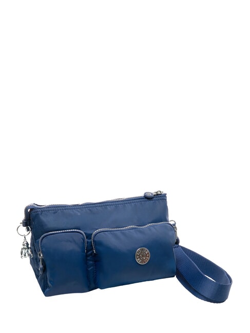 AMEERA BP sac bandouli&egrave;re bleu gonfl&eacute; - Sacs pour Femme