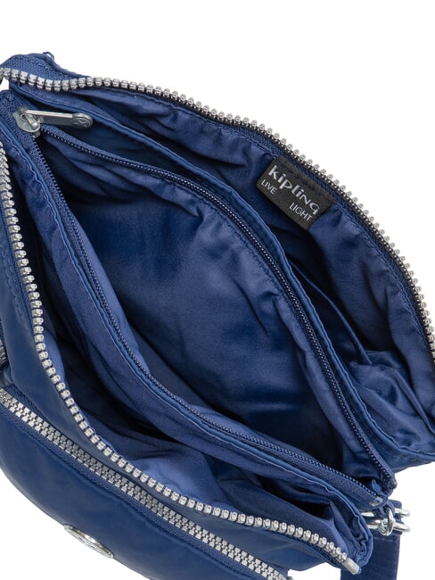 AMEERA BP sac bandouli&egrave;re bleu gonfl&eacute; - Sacs pour Femme
