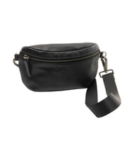 TIMBERLAND TUMBLED Sac banane en cuir noir - Sacs banane - 2