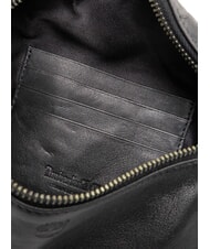 TIMBERLAND TUMBLED Sac banane en cuir noir - Sacs banane - 5