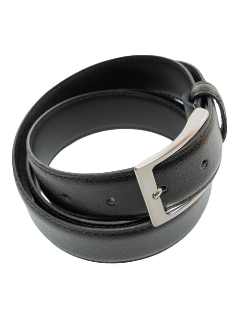 CLASSIC TUMBLED Ceinture en cuir raccourcissable noir - Ceintures