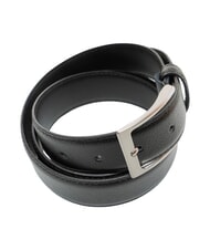 TIMBERLAND CLASSIC TUMBLED Ceinture en cuir raccourcissable noir - Ceintures - 3