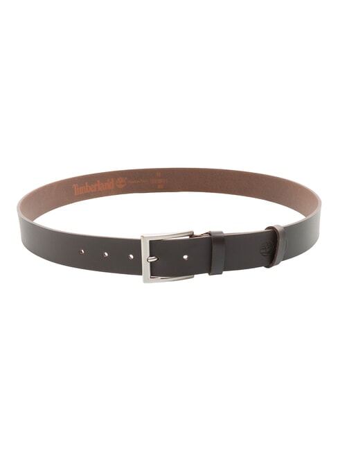 DOUBLE LOOP Ceinture en cuir raccourcissable cacao - Ceintures