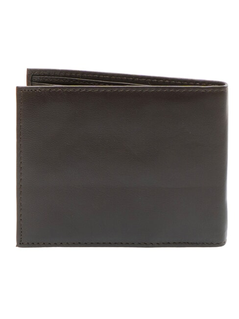 NAPPA portefeuille en cuir marron fonc&eacute; - Portefeuilles Homme