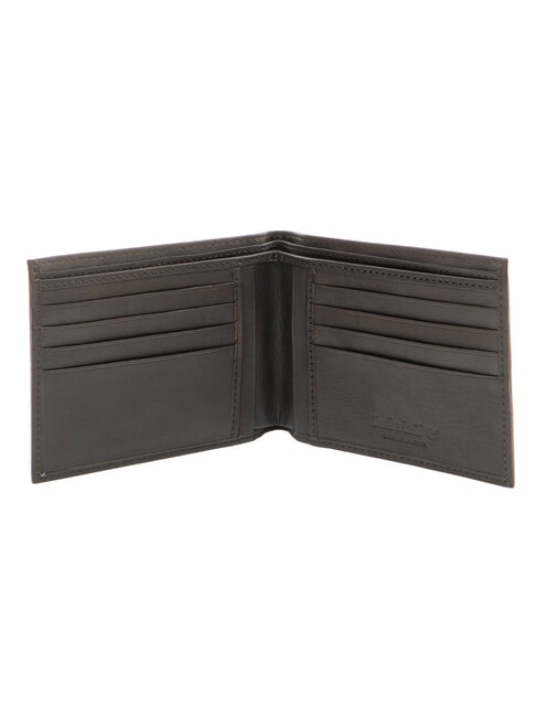 HAMMARED portefeuille en cuir marron fonc&eacute; - Portefeuilles Homme