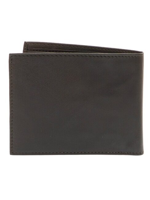 HAMMARED portefeuille en cuir marron fonc&eacute; - Portefeuilles Homme