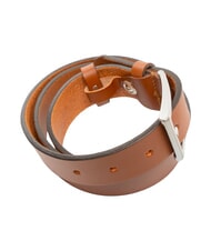 TIMBERLAND DOUBLE LOOP Ceinture en cuir raccourcissable Cognac - Ceintures - 3