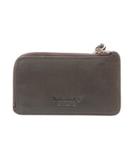 TIMBERLAND BASIC Grand porte-cartes en cuir avec zip marron fonc&eacute; - Portefeuilles Homme - 2