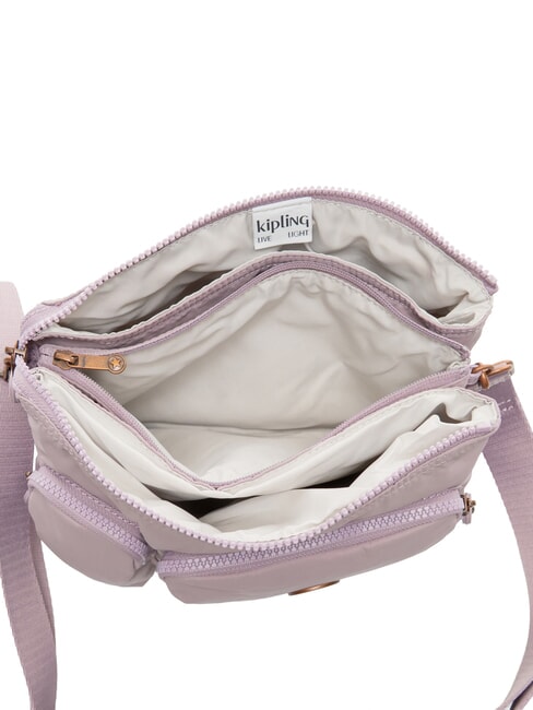 AMEERA BP sac bandouli&egrave;re lilas gonfl&eacute; - Sacs pour Femme