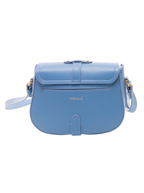 MAGALU Mini sac bandouli&egrave;re en cuir bleu - Sacs pour Femme