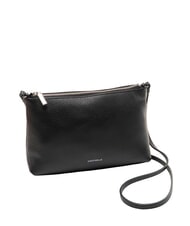 COCCINELLE AGATEA Sac bandouli&egrave;re en cuir Noir - Sacs pour Femme - 2