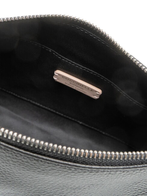 AGATEA Sac bandouli&egrave;re en cuir Noir - Sacs pour Femme