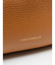 COCCINELLE SAGITTA Sac en papier en cuir, cuir CUIR - Sacs pour Femme - 3