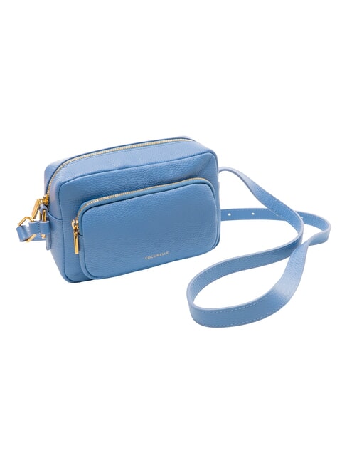 SAGITTA Mini salle de cuir bleu - Sacs pour Femme