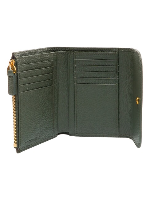 DEW Portefeuille avec porte-monnaie, en cuir algues - Portefeuilles Femme