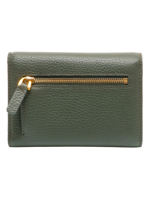 DEW Portefeuille avec porte-monnaie, en cuir algues - Portefeuilles Femme