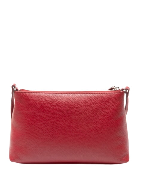 AGATEA Sac bandouli&egrave;re en cuir sangria - Sacs pour Femme