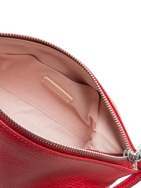AGATEA Sac bandouli&egrave;re en cuir sangria - Sacs pour Femme
