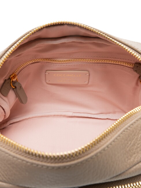 SAGITTA Mini salle de cuir taupe chaud - Sacs pour Femme
