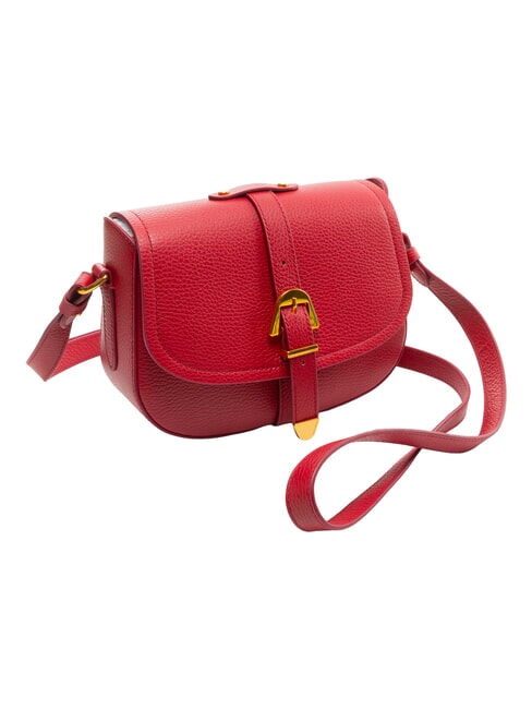 MAGALU Mini sac bandouli&egrave;re en cuir sangria - Sacs pour Femme