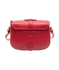 COCCINELLE MAGALU Mini sac bandouli&egrave;re en cuir sangria - Sacs pour Femme - 4