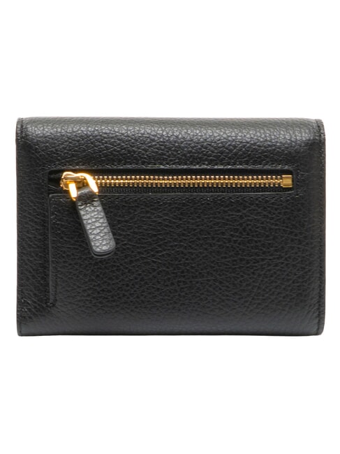 DEW Portefeuille avec porte-monnaie, en cuir Noir - Portefeuilles Femme