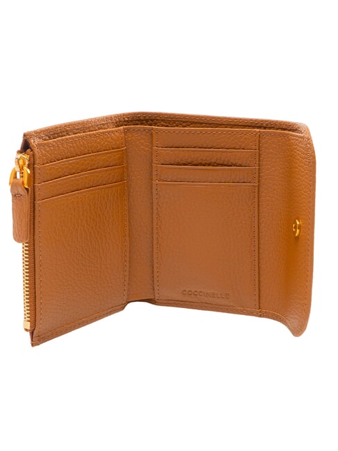 DEW Portefeuille compact en cuir CUIR - Portefeuilles Femme