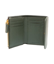 COCCINELLE DEW Portefeuille compact en cuir algues - Portefeuilles Femme - 2