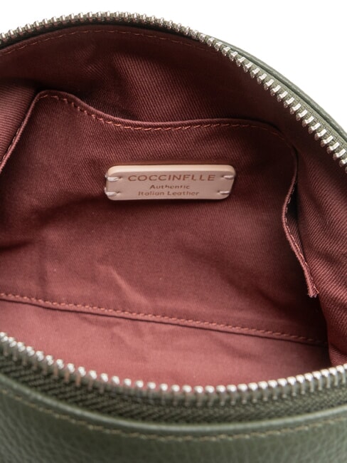 AGATEA Sac bandouli&egrave;re en cuir algues - Sacs pour Femme