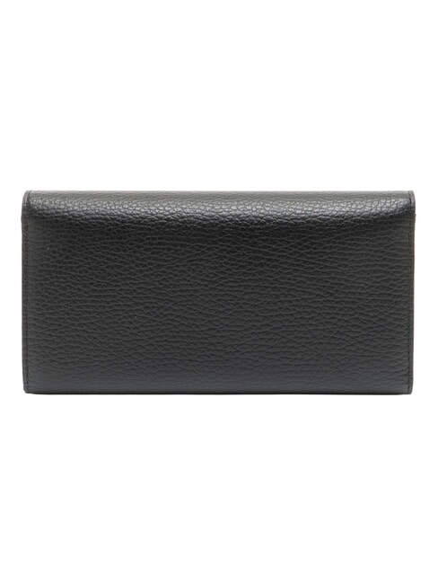 BINXIE Grand portefeuille en cuir Noir - Portefeuilles Femme