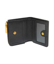 COCCINELLE MYRINE Portefeuille compact en cuir Noir - Portefeuilles Femme - 2