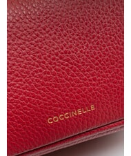 COCCINELLE SAGITTA Mini salle de cuir sangria - Sacs pour Femme - 3