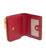 COCCINELLE MYRINE Portefeuille compact en cuir sangria - Portefeuilles Femme - 2