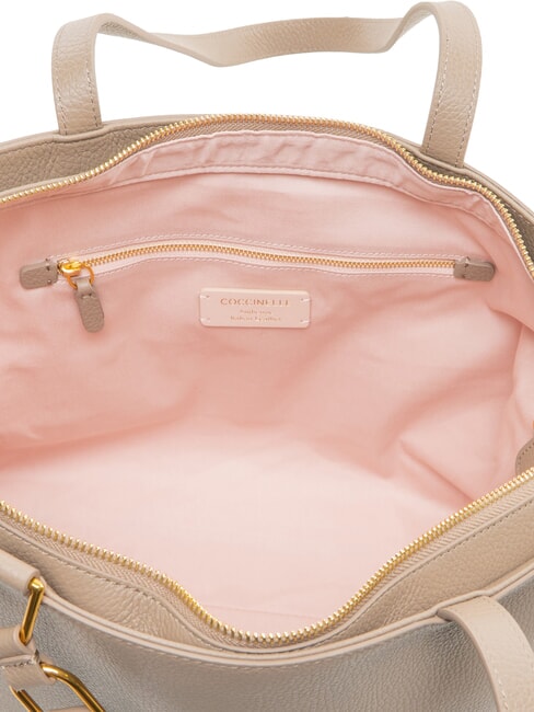 SAGITTA Sac bandouli&egrave;re en cuir taupe chaud - Sacs pour Femme