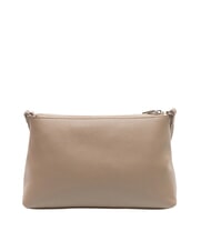 COCCINELLE AGATEA Sac bandouli&egrave;re en cuir taupe chaud - Sacs pour Femme - 4