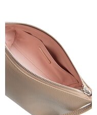 COCCINELLE AGATEA Sac bandouli&egrave;re en cuir taupe chaud - Sacs pour Femme - 5