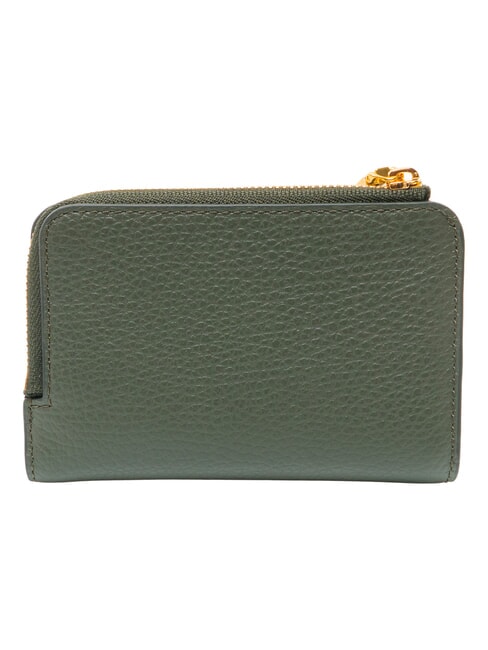 BINXIE Portefeuille compact en cuir algues - Portefeuilles Femme