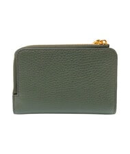 COCCINELLE BINXIE Portefeuille compact en cuir algues - Portefeuilles Femme - 3