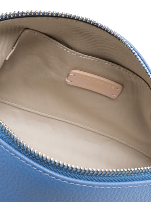 AGATEA Sac bandouli&egrave;re en cuir bleu - Sacs pour Femme
