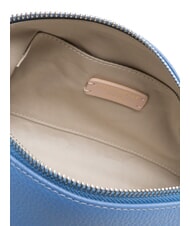 COCCINELLE AGATEA Sac bandouli&egrave;re en cuir bleu - Sacs pour Femme - 4